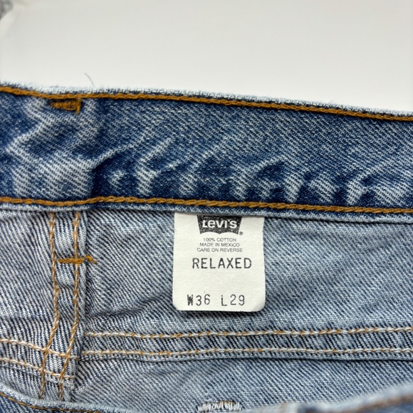 VINTAGE LEVI'S Orange Tab 540 Relaxed Fit Jeans - Picture 6 of 8